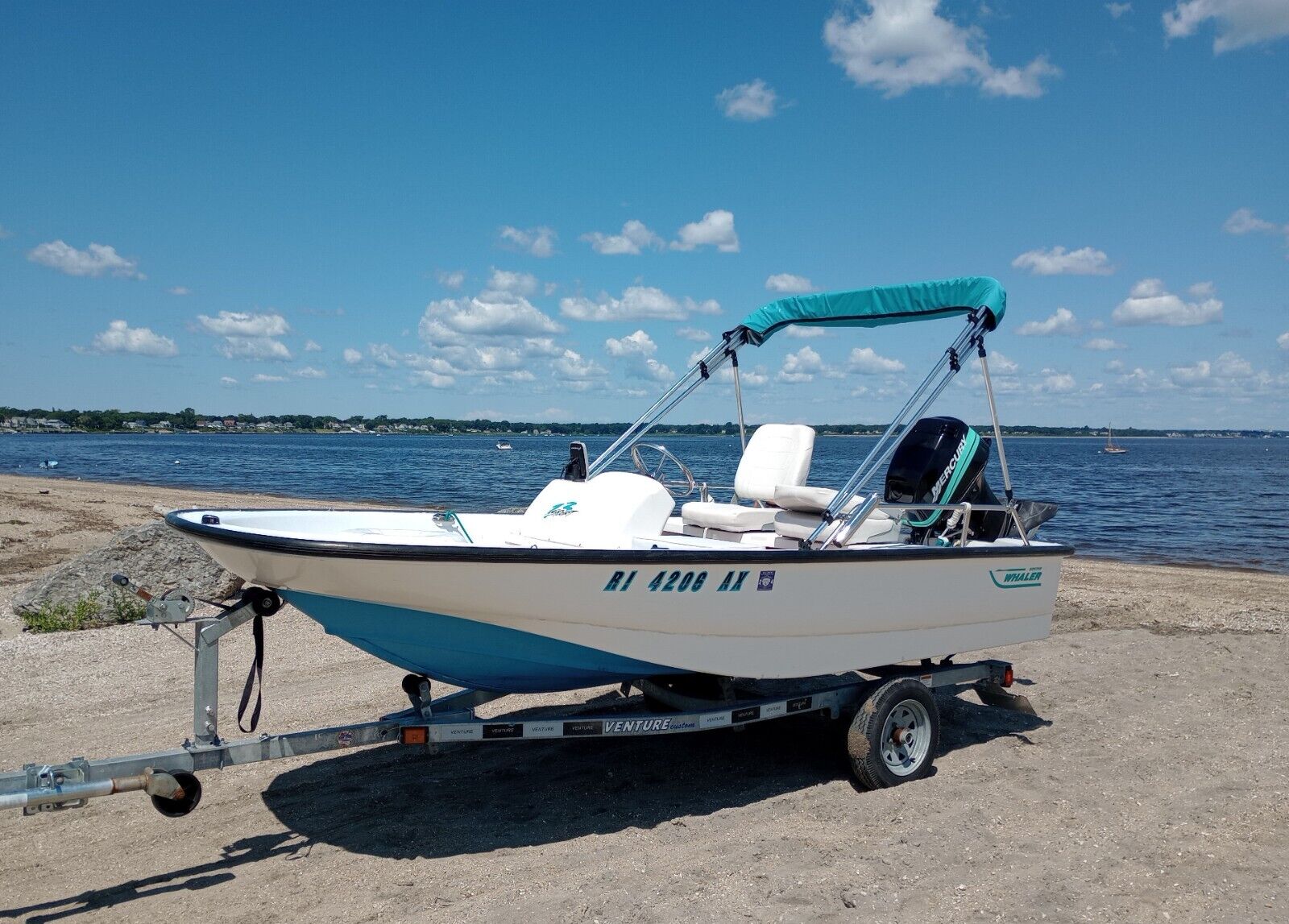 2000 Boston Whaler 130 Sport 40hp Mercury 2 W/ Bimini And Extras! 2000 ...