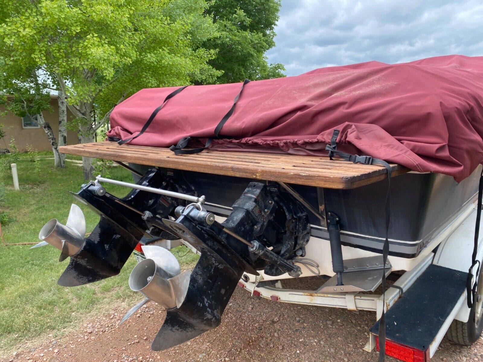 1987 Thunderbird Formula 24-2 Twin Engine Deep V Speed Boat With ...