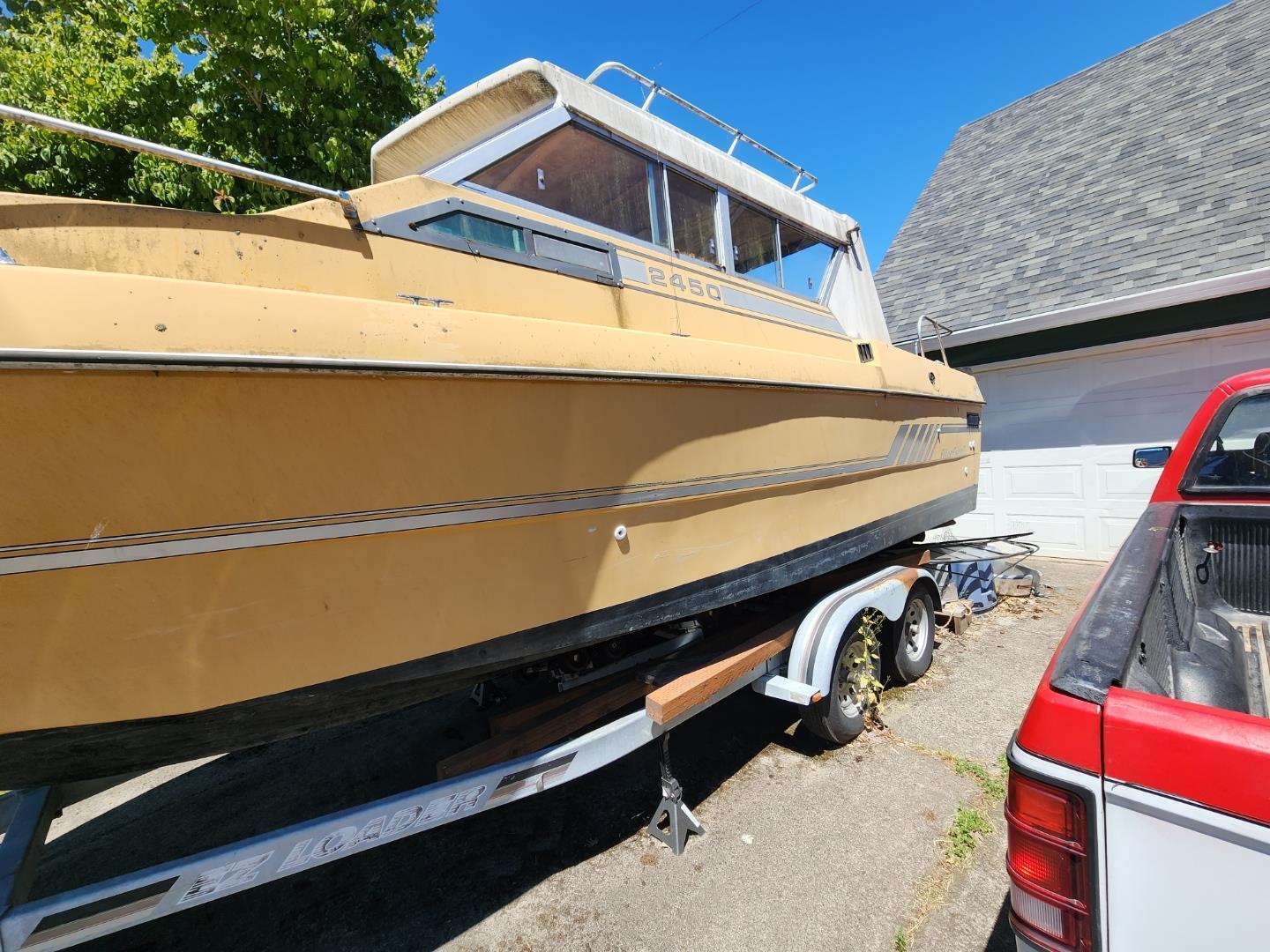 1977 Fiberform 24' Boat Located In Vancouver, WA - Has Trailer 1977 for ...