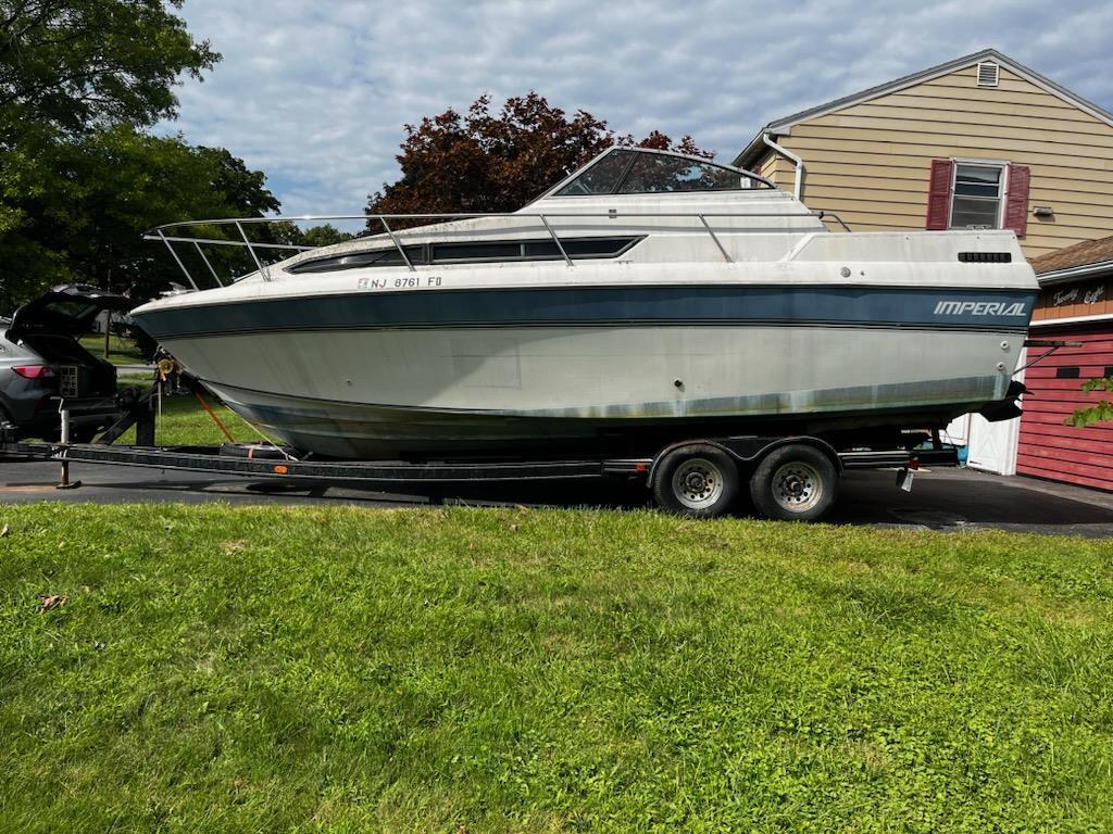 1986 Imperial 26' Boat Located In Brockport, NY - Has Trailer 1986 for ...