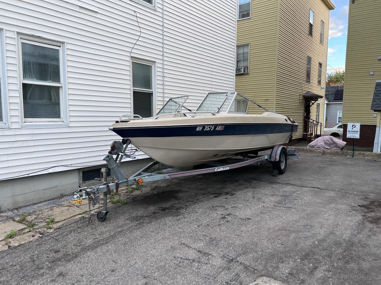 Glastron Conroy 19' Boat Located In Manchester, NH - Has Trailer 1983 ...