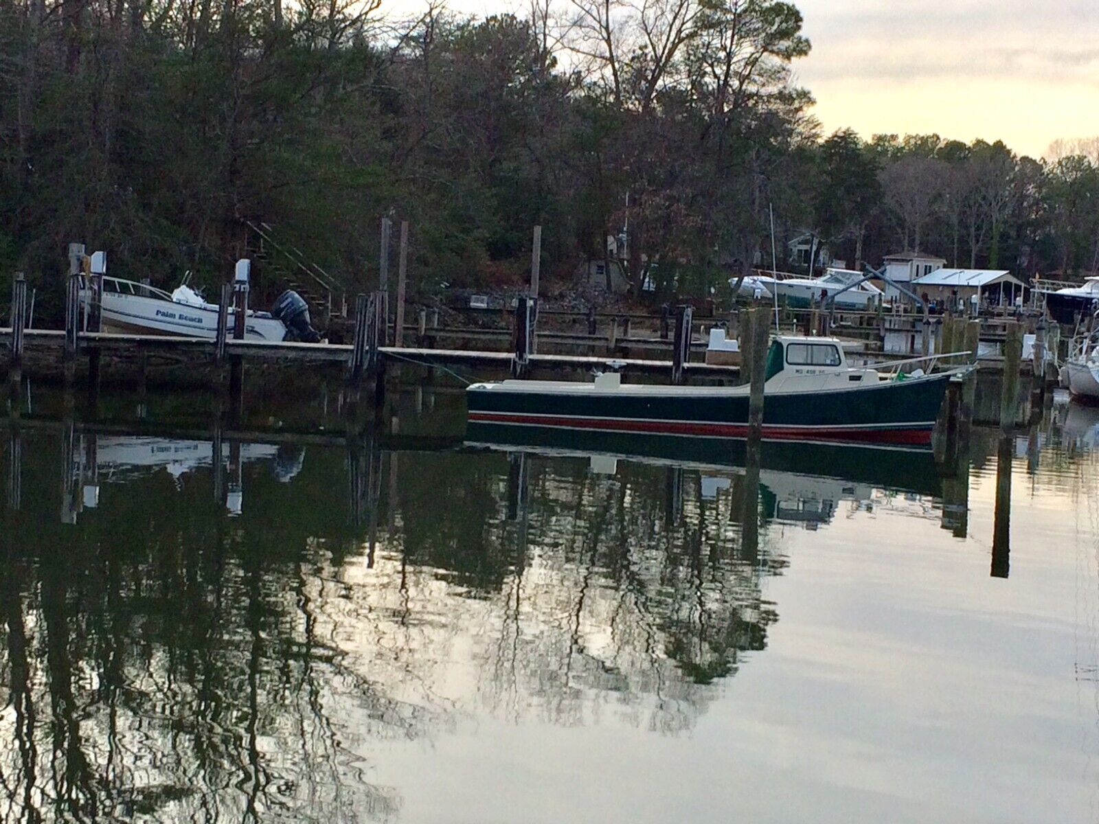 30 Foot Evans Chesapeake Bay Diesel Deadrise Boat