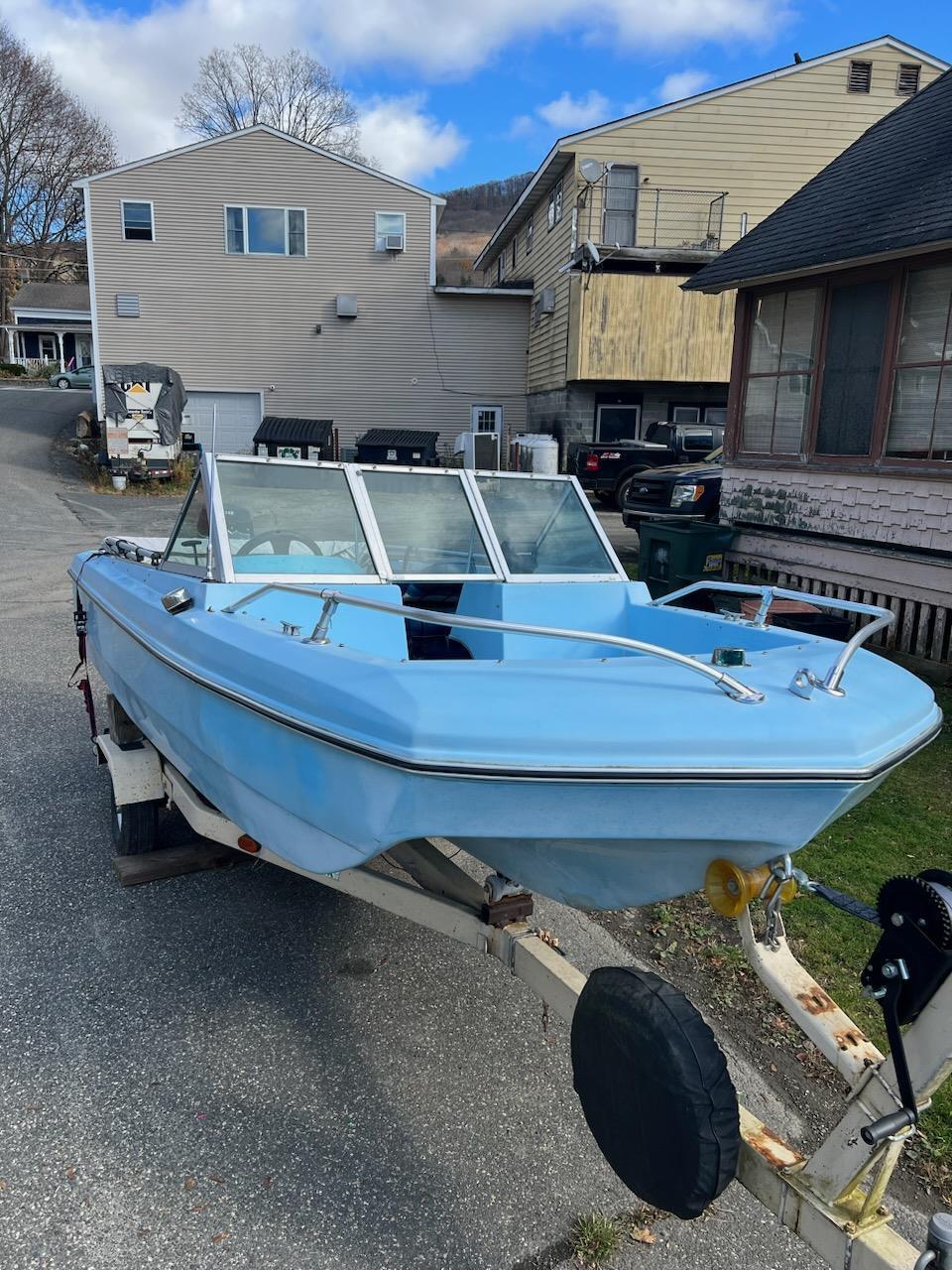 Glastron 14' Boat Located In Great Barrington, MA - Has Trailer 1980 ...