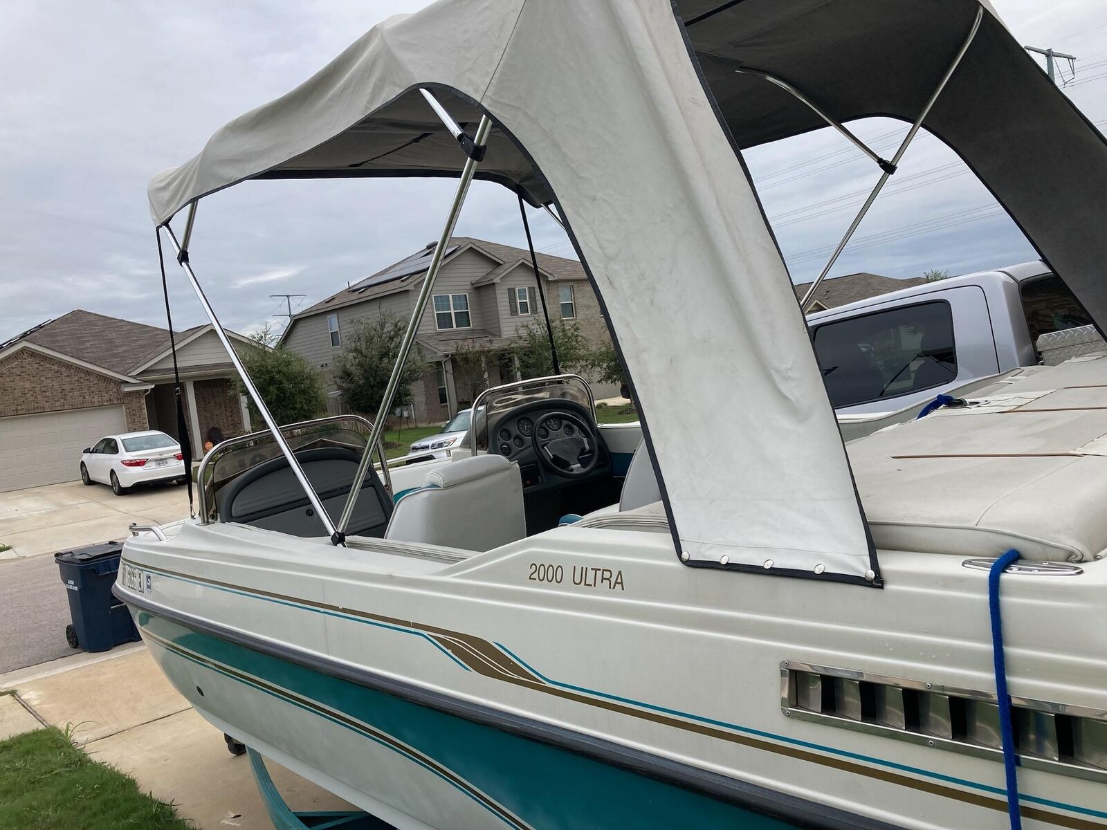 Galaxie Ultra 19' Boat Located In Hutto, TX - Has Trailer 1994 for sale ...