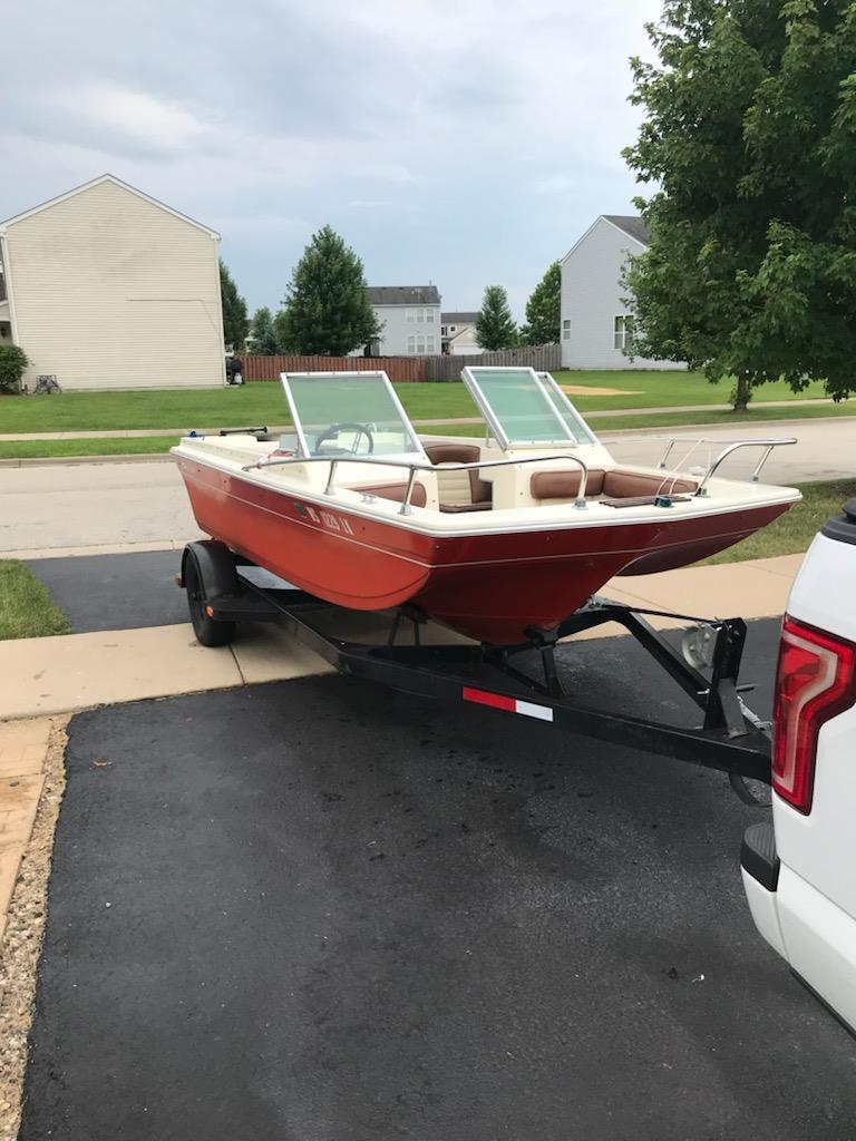 Slickcraft Trihull 15' Boat Located In Sheridan, IL - Has Trailer 1974 ...