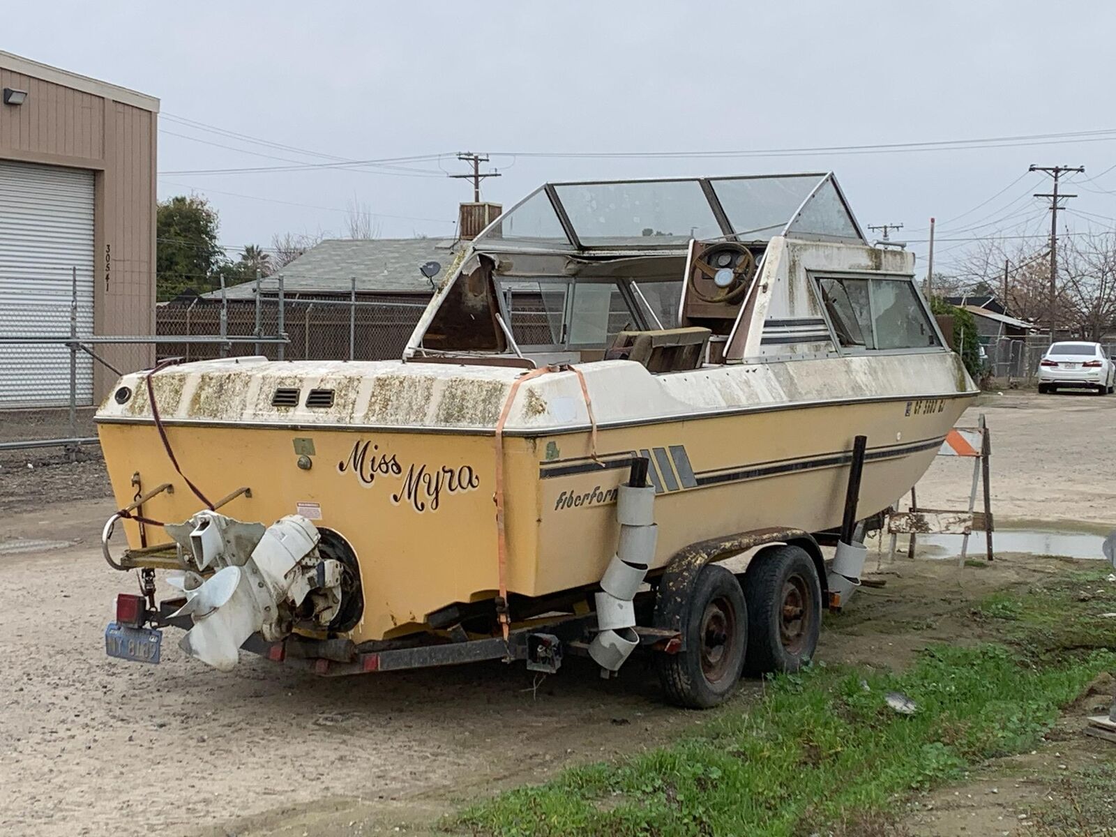 Fiberform 19' Boat Located In Goshen, CA - Has Trailer 1977 for sale ...