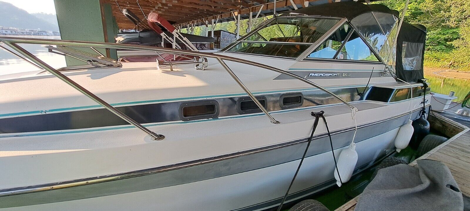 Chris Craft Amerosport 262 W/ Triple Axle Trailer 1988 for sale for ...