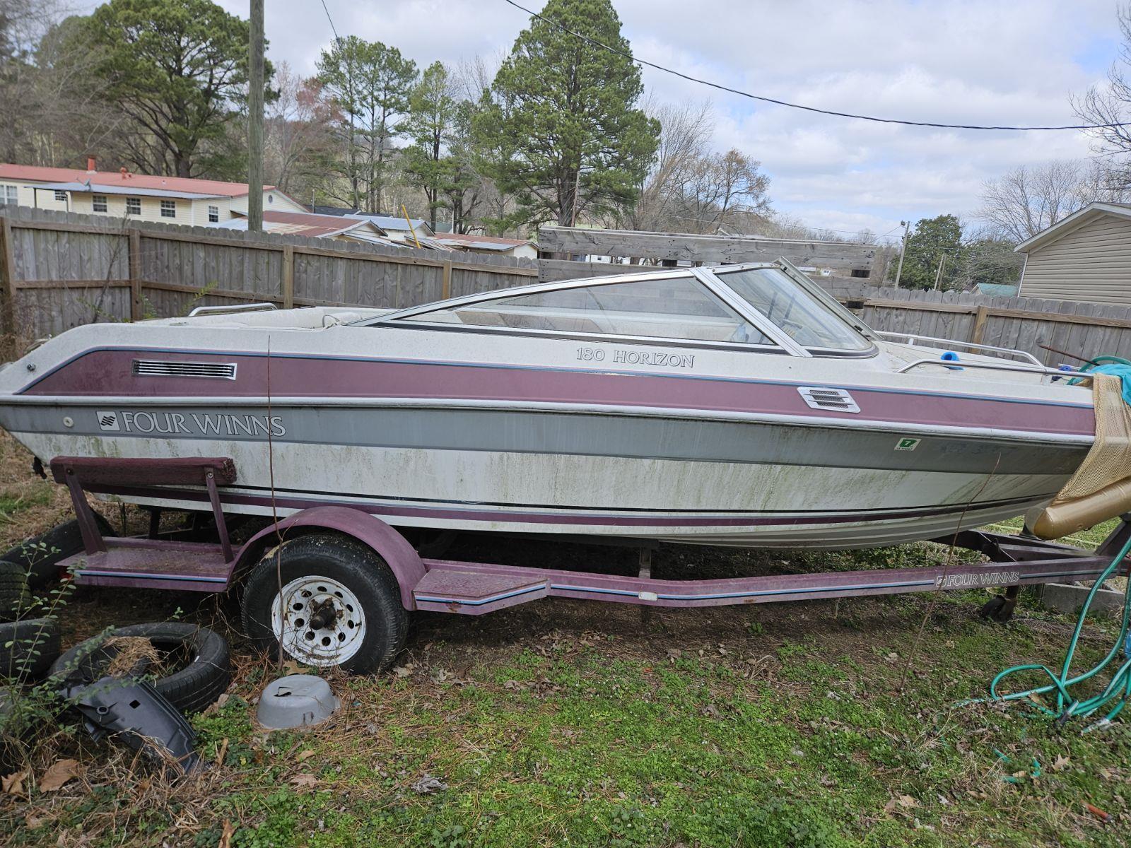 Four Winns 14' Boat Located In Pangburn, AR - Has Trailer 1994 for sale ...