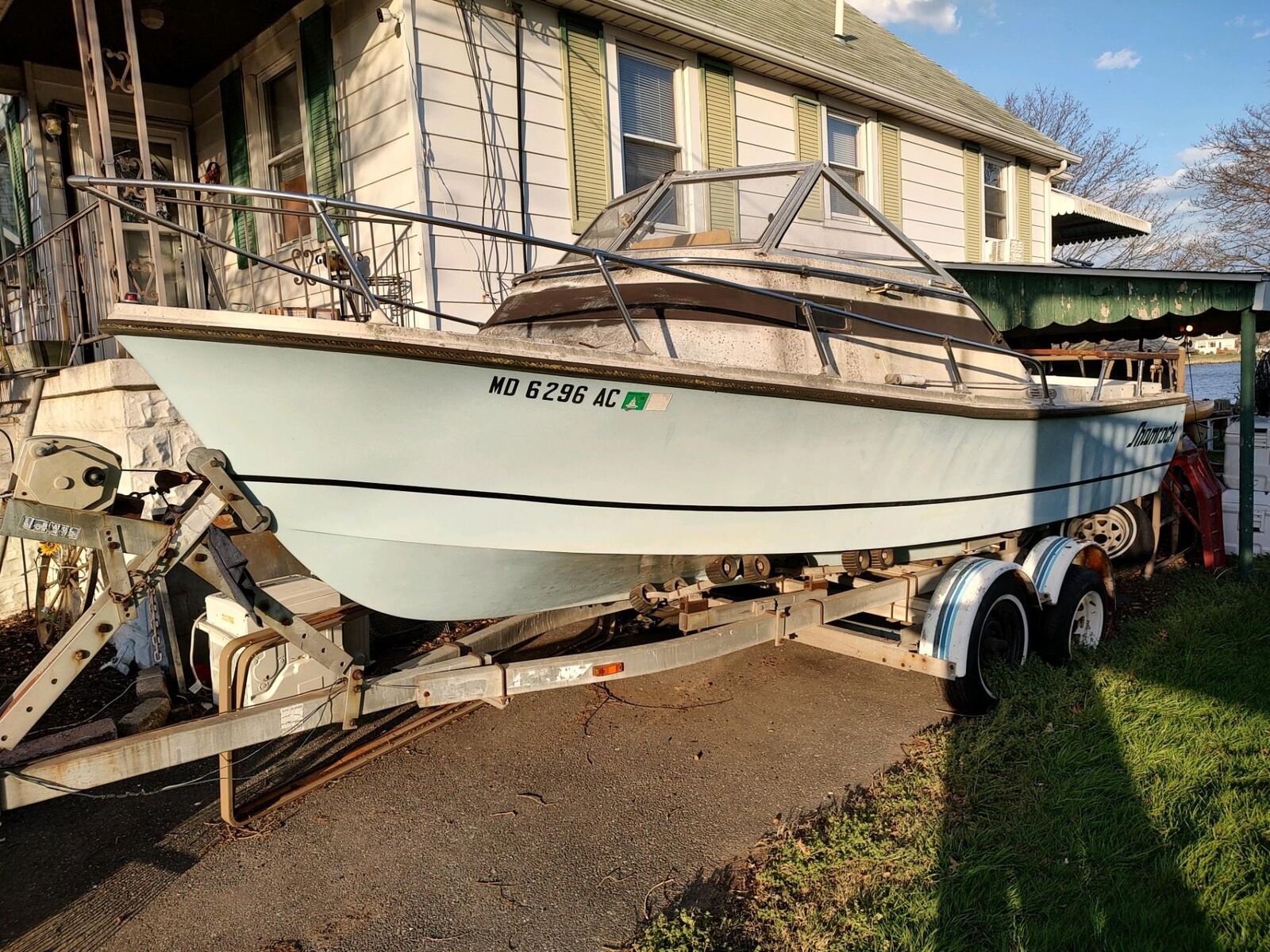 Shamrock 20' Boat Located In Baltimore, MD - Has Trailer 1978 for sale ...