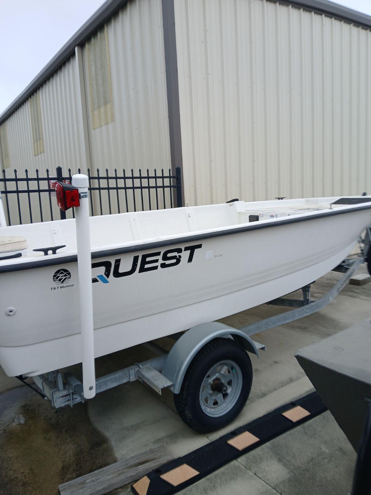 Quest Center Counsol 17' Boat Located In Houma, LA - Has Trailer 1996 ...