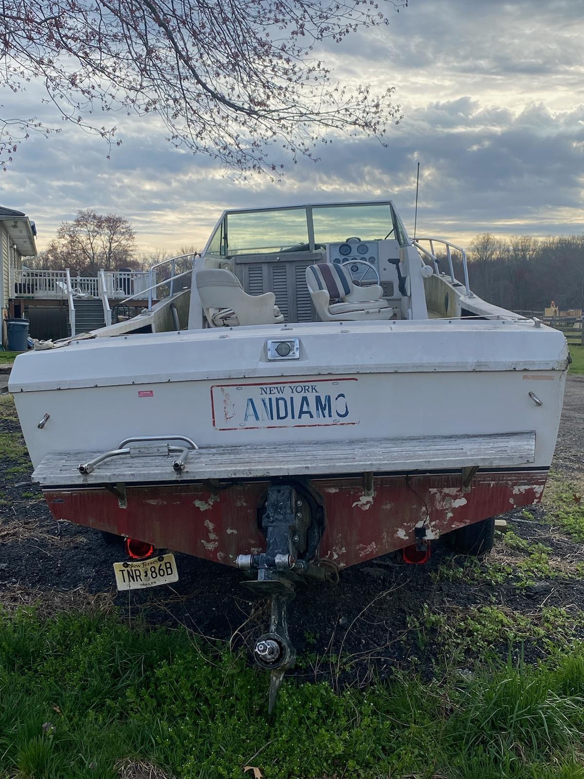 Chris Craft 21' Boat Located In Manalapan, NJ - Has Trailer 1987 for ...