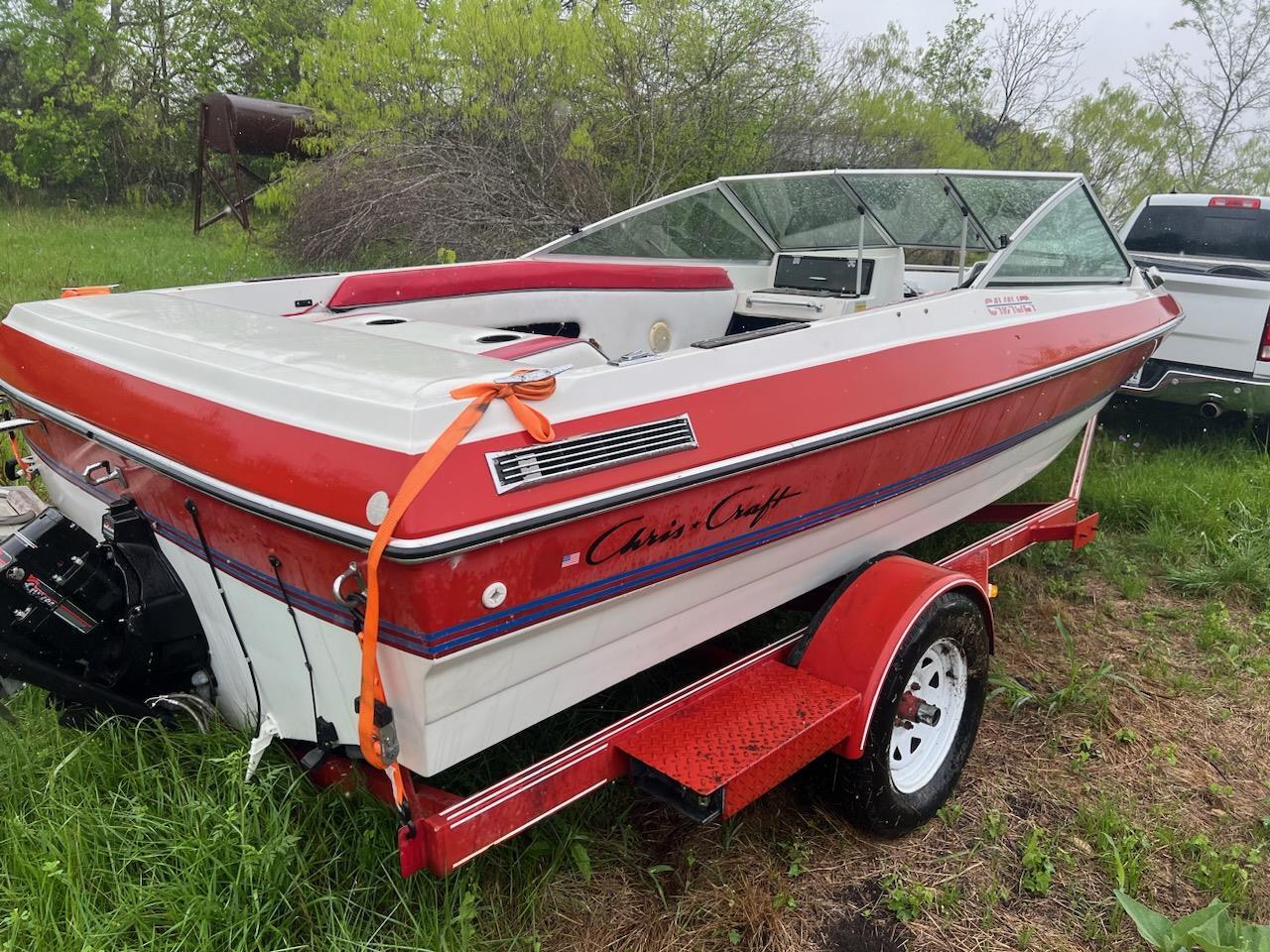 Chris Craft Cavalier 18' Boat Located In Lockhart, TX - No Trailer 1988 ...