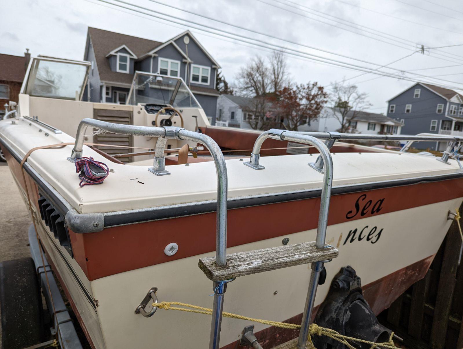 Caprice Cuddy Cabin 19' Boat Located In Bayville, NJ - Has Trailer 1976 ...