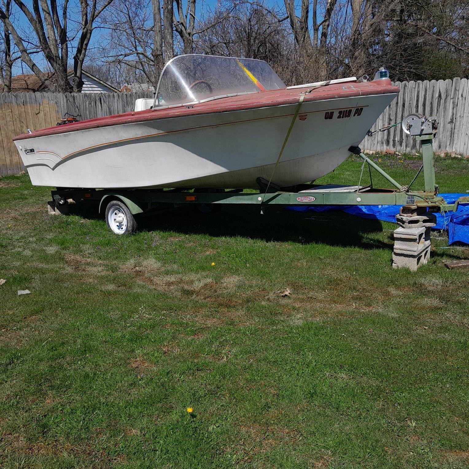 Orlando Clipper 18' Boat Located In Cleveland, OH - Has Trailer 1959 ...