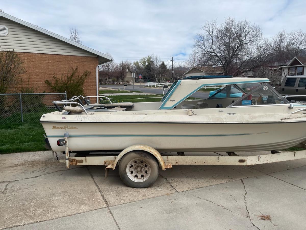 Seaflight 18' Boat Located In Layton, UT - Has Trailer 1967 for sale ...