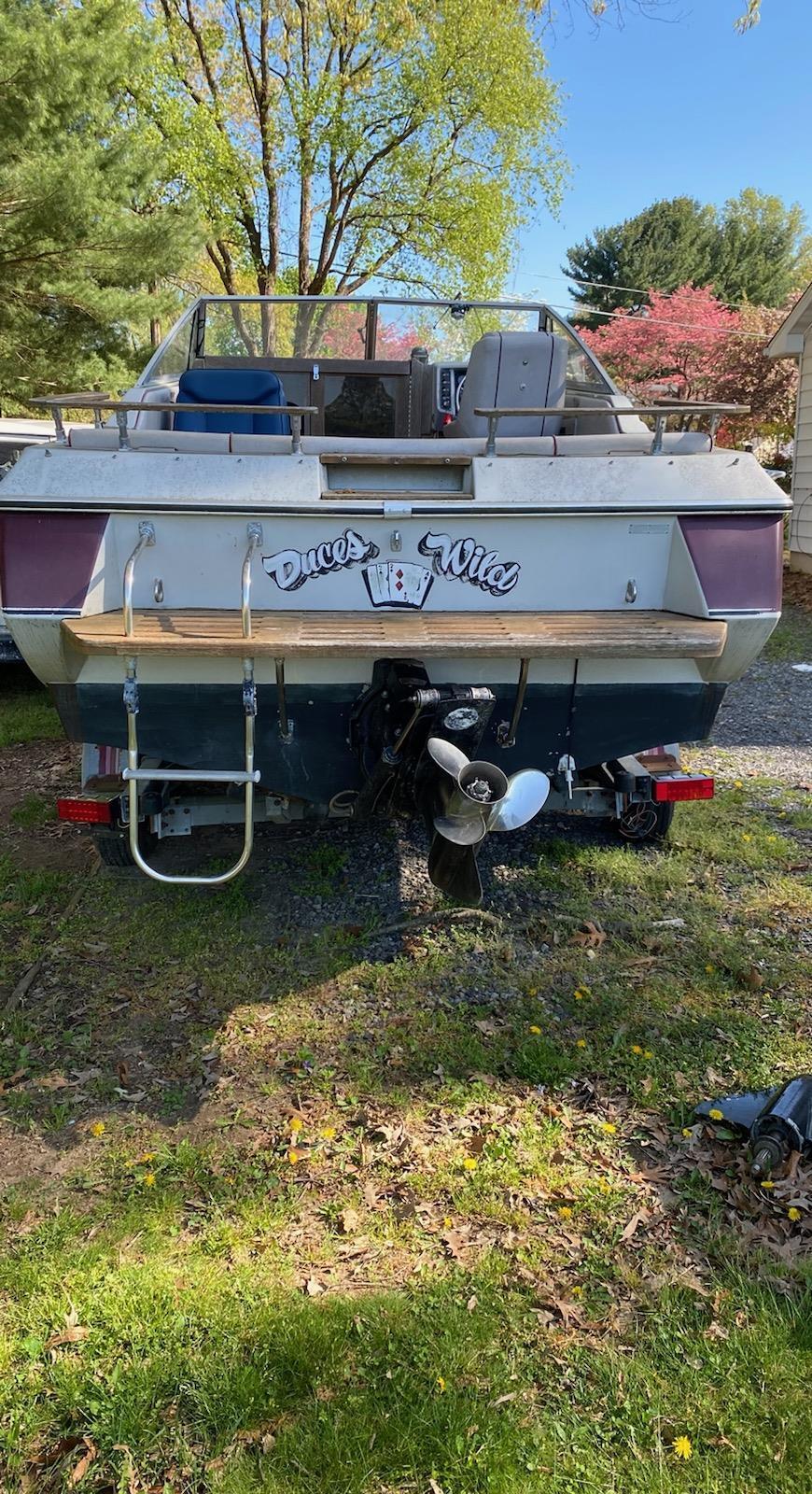 Larson 21' Boat Located In Chestertown, MD - Has Trailer 1987 for sale ...