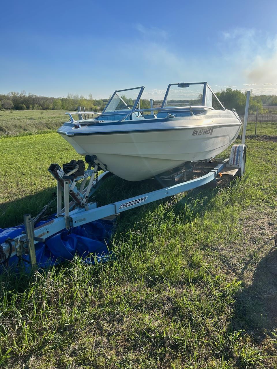 Glastron 17' Boat Located In Richmond, MN - Has Trailer 1978 for sale ...