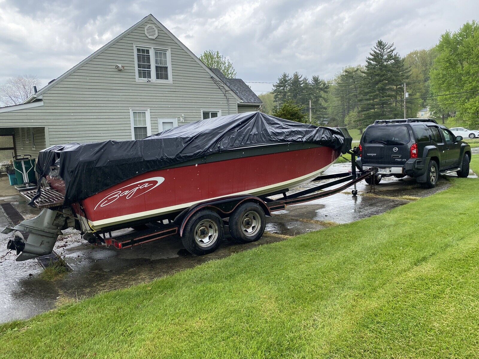 Baja Force 220 - 22’ Ft, I/O V8 Cruiser Ski Power Motor Boat Cuddy 1984 ...