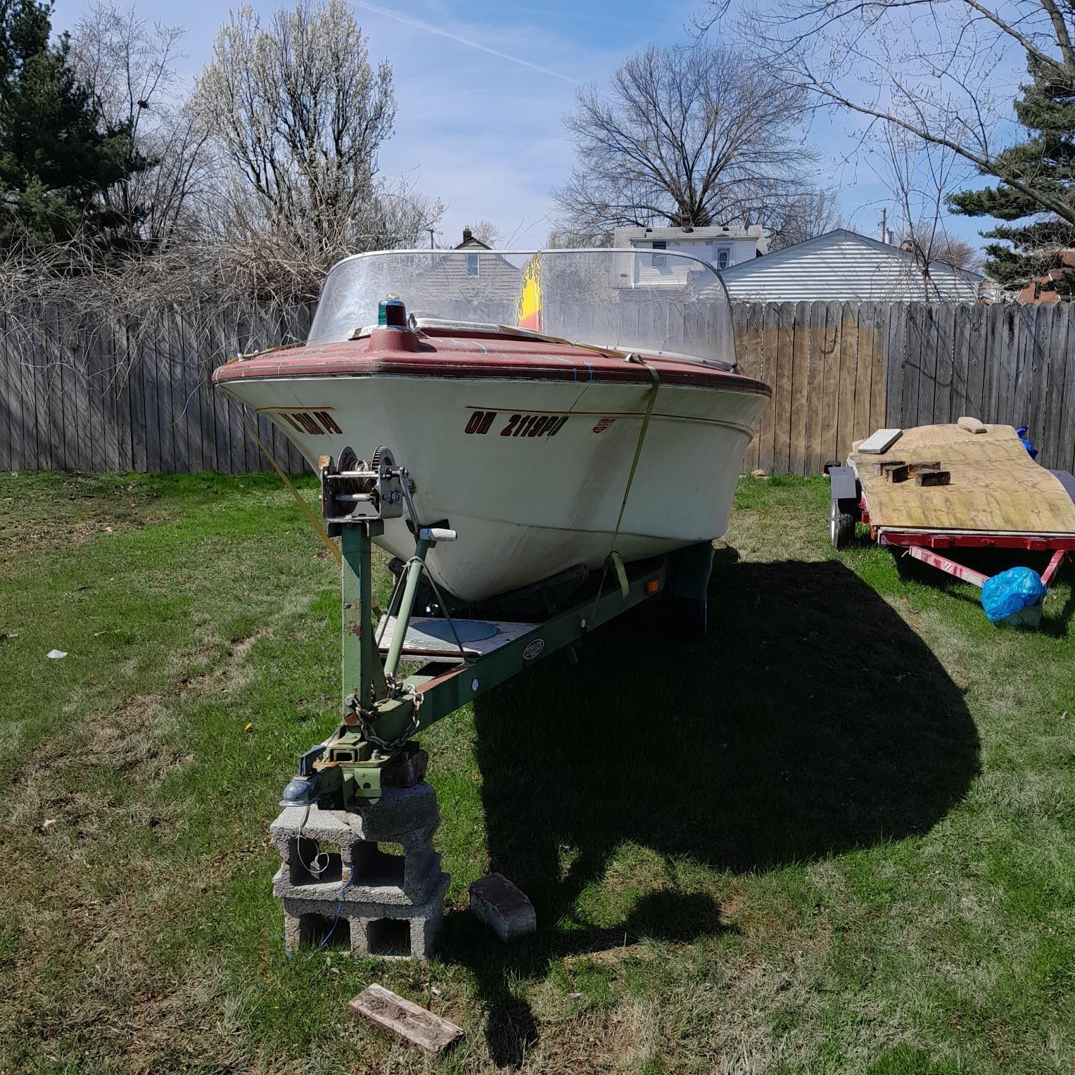 Orlando Clipper 18' Boat Located In Cleveland, OH - Has Trailer 1959 ...