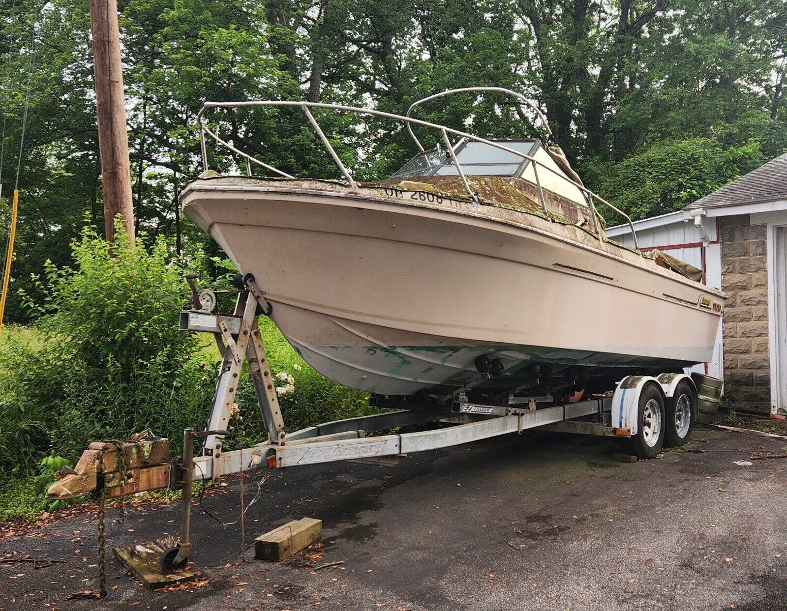 Sportcraft 22' Cuddy Cabin & Trailer - Ohio 1984 for sale for $2,711 ...