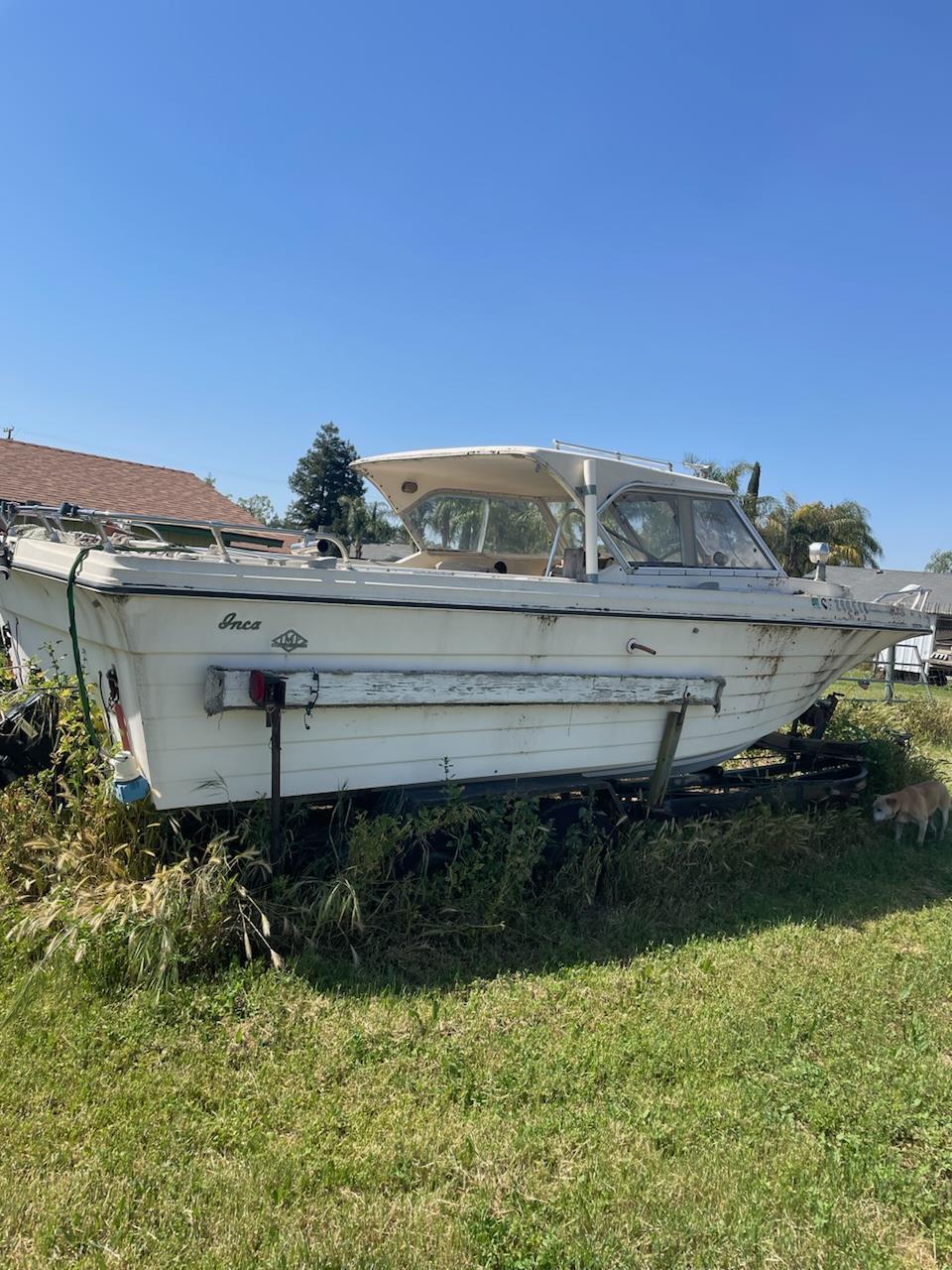 Intemount 23' Boat Located In Exeter, CA - Has Trailer 1970 for sale ...