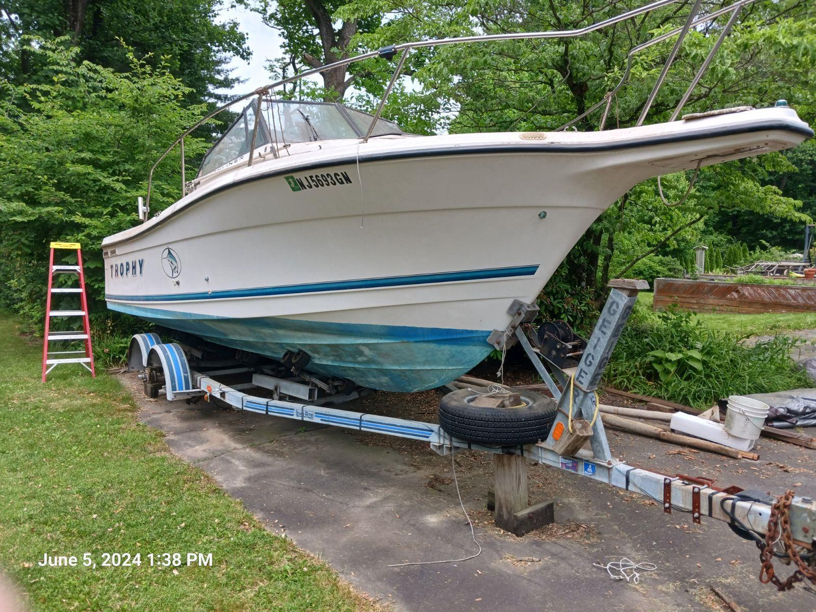 Bayliner Trophy 23' Boat Located In Huntingdon Valley, PA 1999 for sale ...