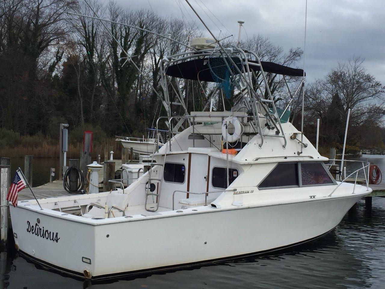 Bertram 28' Boat Located In South River, MD - No Trailer 1978 for sale ...