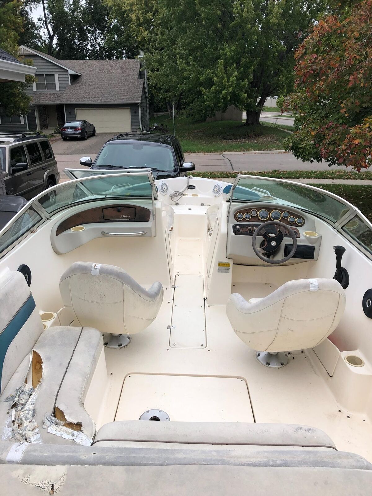 Rinker Captiva 21' Boat Located In Eden Praitie, MN - Has Trailer 2001 ...