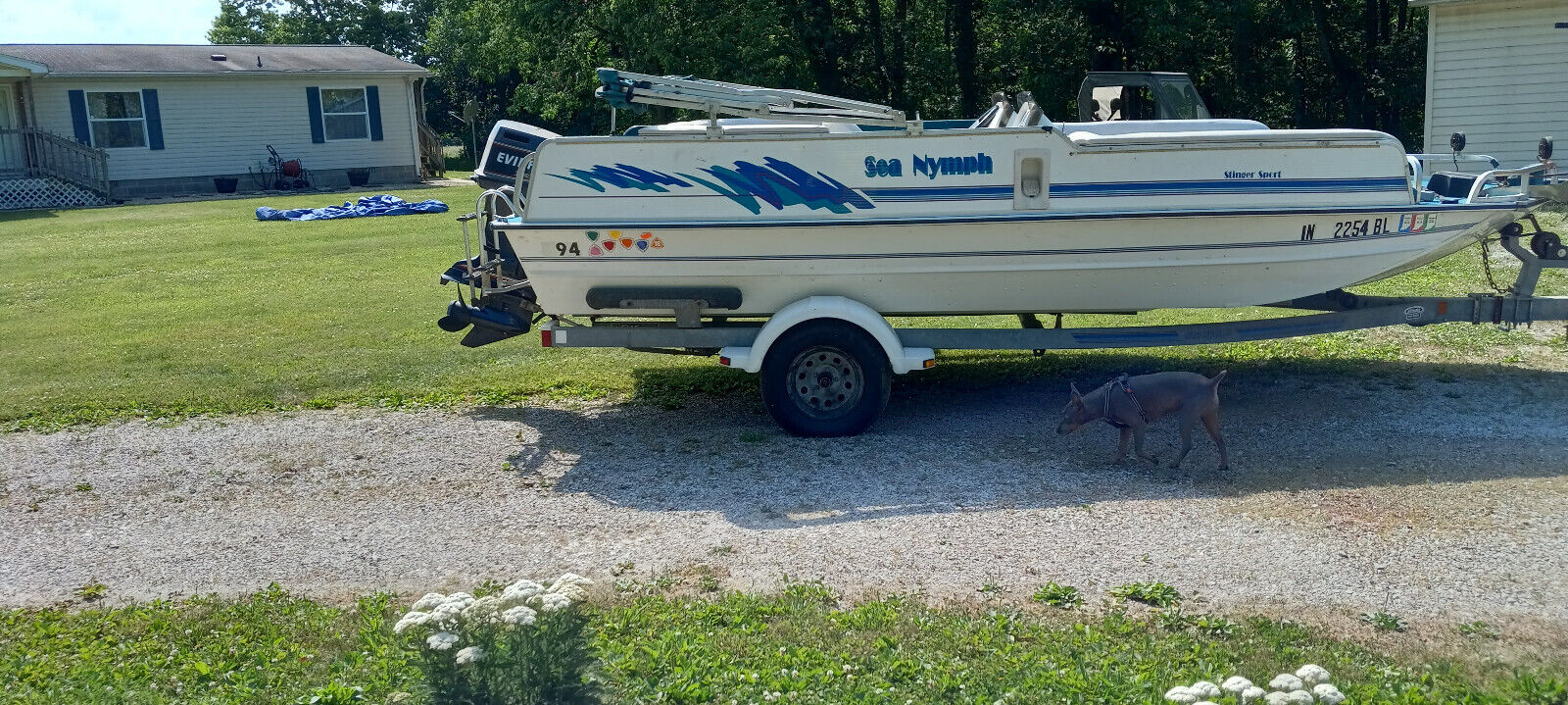 Sea Nymph Stinger Sport Deck Boat 1994 for sale for $1,382 - Boats-from ...