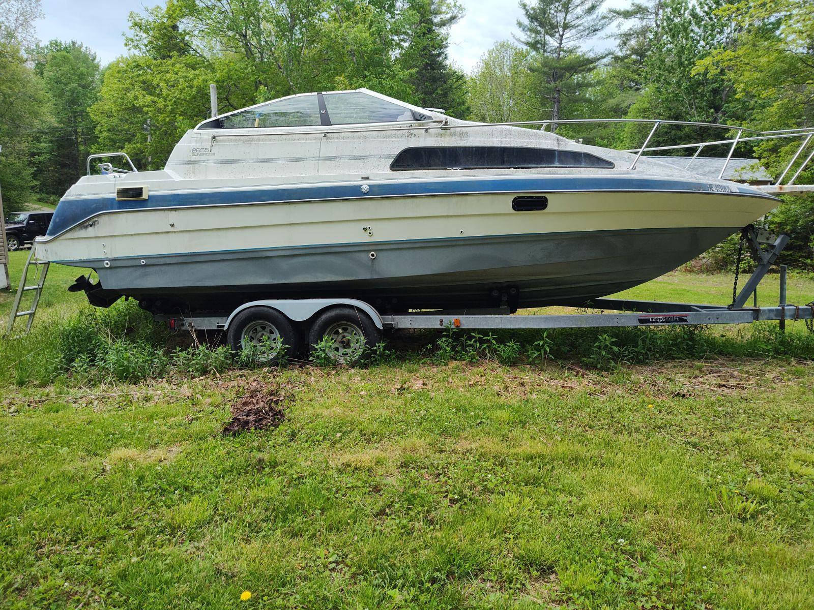 Bayliner Sunbridge 26' Boat Located In Frankfort, ME - No Trailer 1992 ...