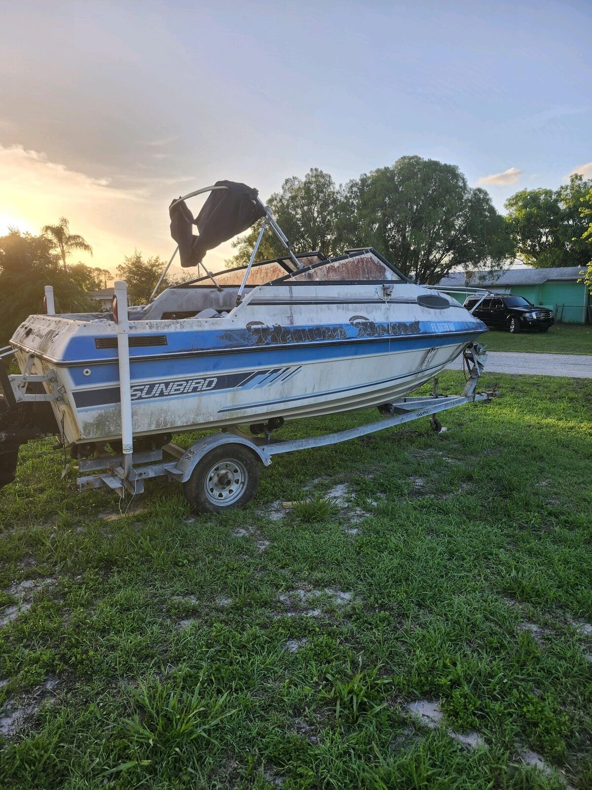 Sunbird 17' Boat Located In Lehigh Acres, FL - Has Trailer 1988 for ...