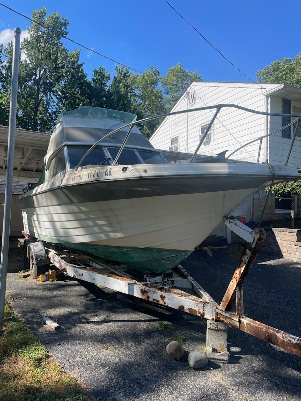 IMP Cabin 23' Boat Located In Cinnaminson, NJ - Has Trailer 1974 for ...