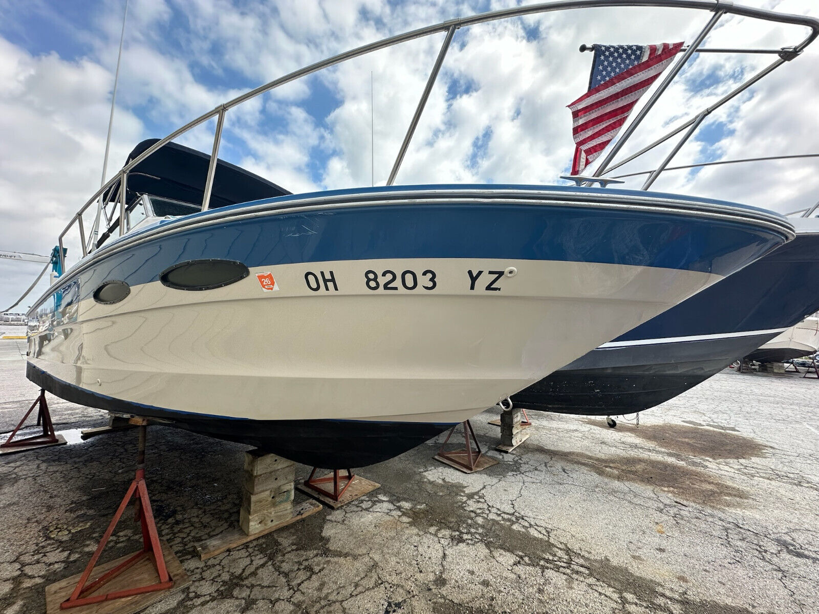 Sea Ray 250 25' Cuddy Cabin & Trailer - Ohio 1988 for sale for $1,344 ...