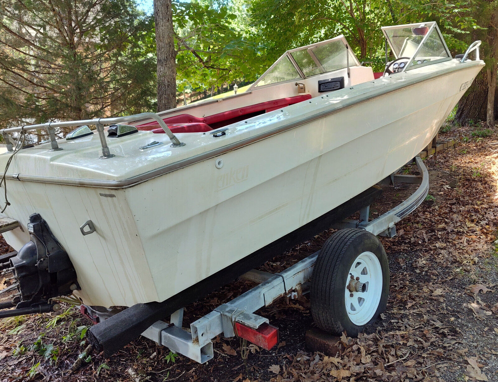 Renken 18' Bowrider & Trailer - North Carolina 1977 for sale for $1,931 ...