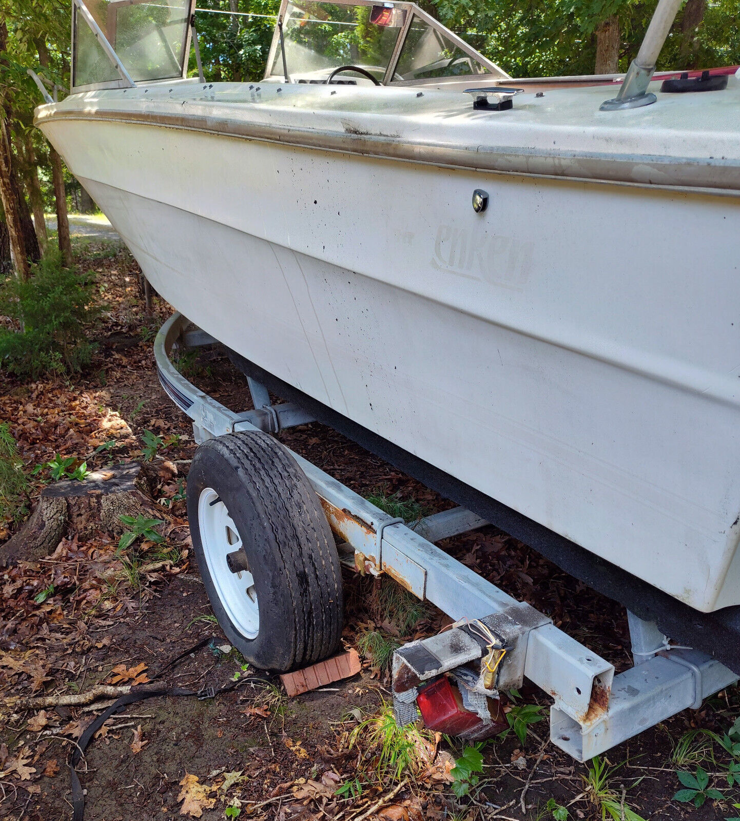 Renken 18' Bowrider & Trailer - North Carolina 1977 for sale for $1,931 ...