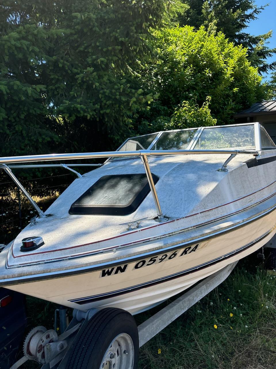 Bayliner Capri 16' Boat Located In Roy, WA - No Trailer 1984 for sale ...