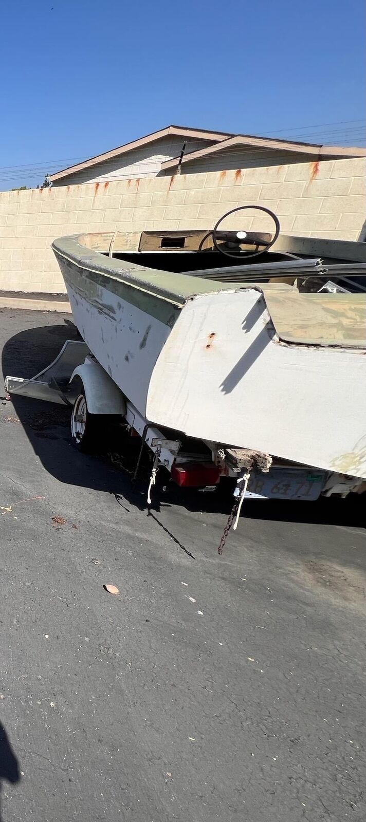 Glasspar 17' Boat Located In Tustin, CA - Has Trailer 1968 for sale for ...