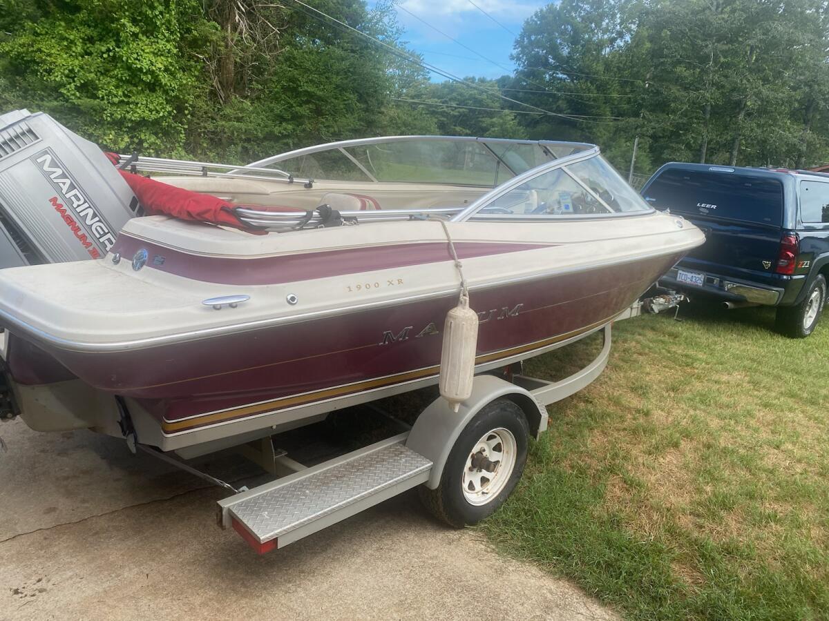 Maxum Bowrider 19' Boat Located In Statesville, NC - Has Trailer 1996 ...