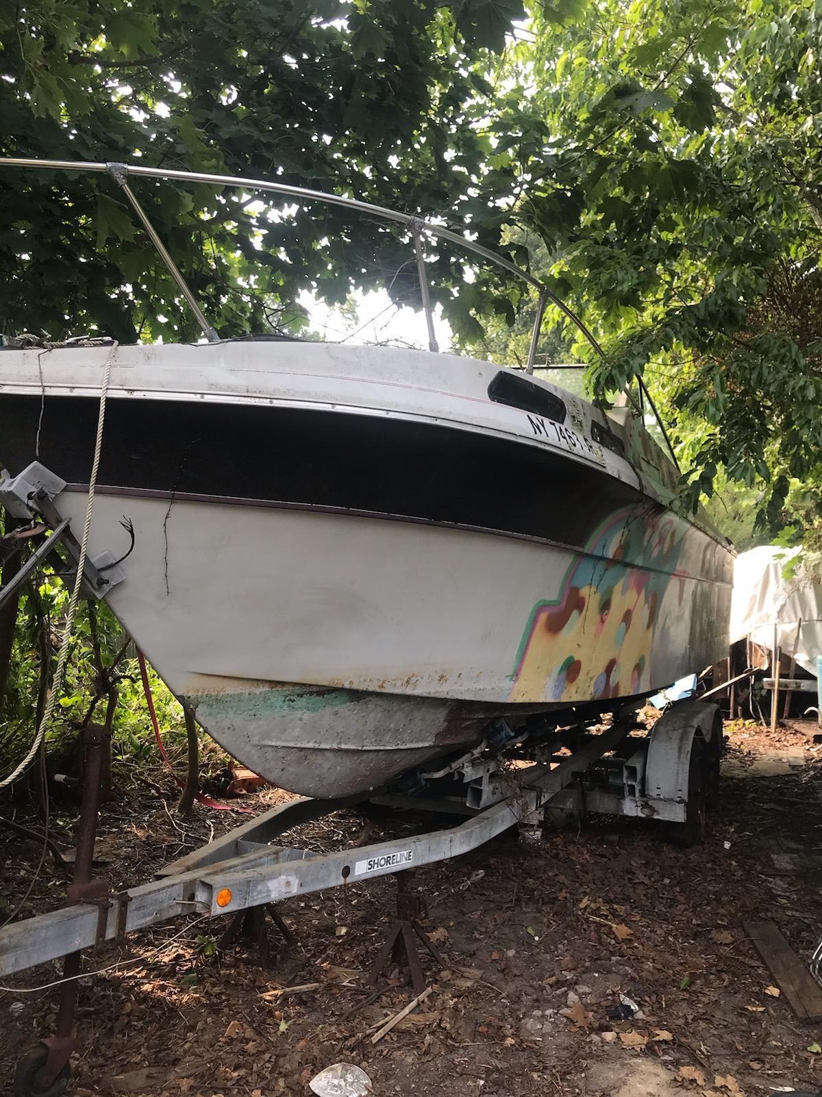 Glass Master 24' Boat Located In Center Moriches, NY - Has Trailer 1981 ...