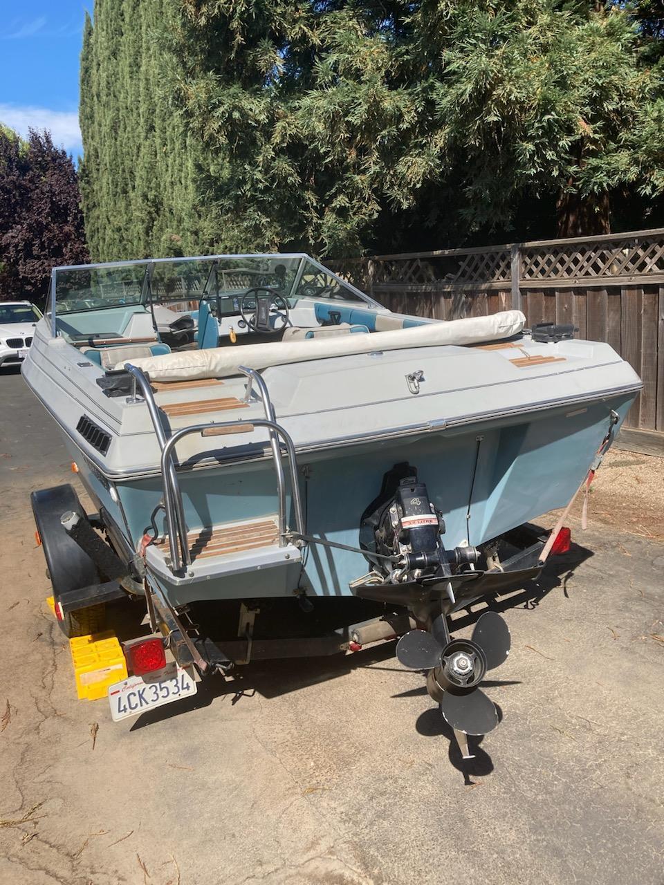 Mel-Hart Legend 17' Boat Located In San Martin, CA - Has Trailer 1984 ...