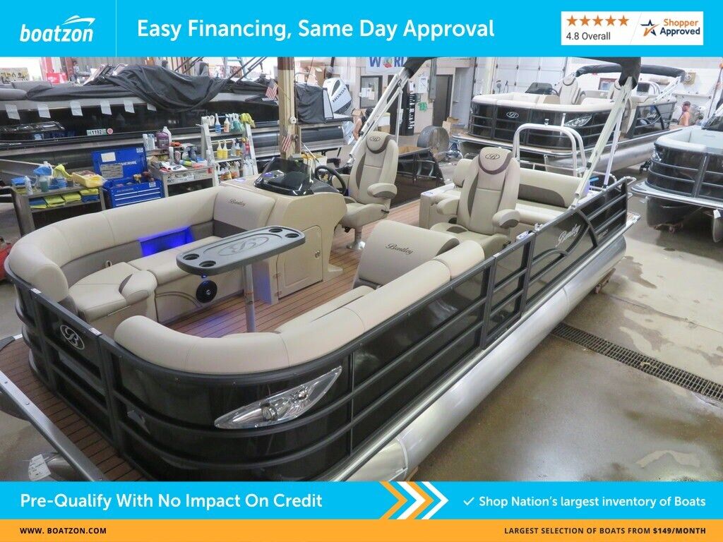 Bentley Pontoons Legacy223SwingbackTritoonPontoonHonda4StrokeEFI - EASY ...