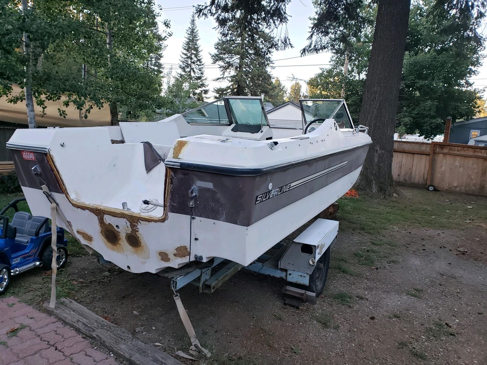 Silverline 17' Runabout Boat Outboard & Has Trailer 1970 for sale for ...