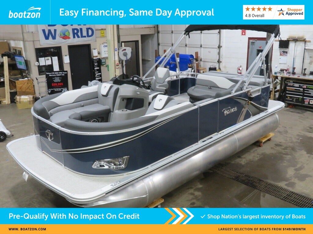 Tahoe Pontoons LTZ1985CruisePontoonHonda4StrokeEFI - EASY FINANCING ...