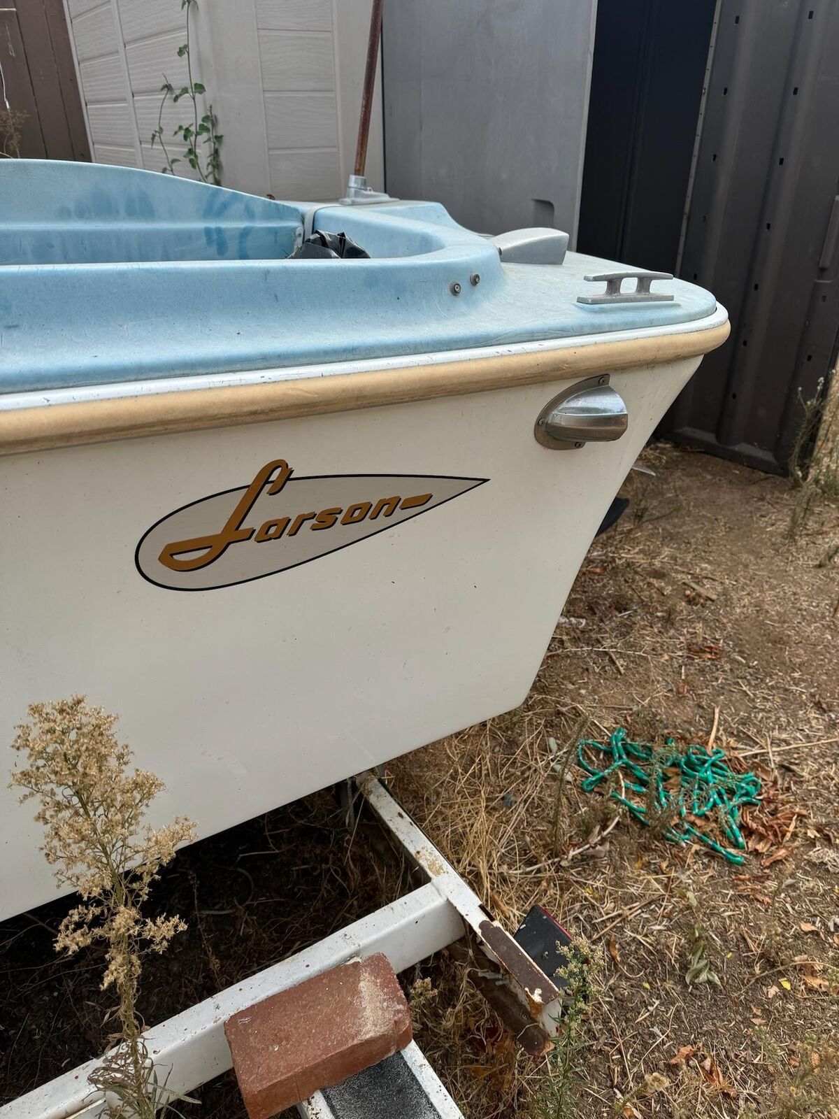 Larson 17' Runabout Boat Has Trailer 1965 for sale for $2,222 - Boats ...