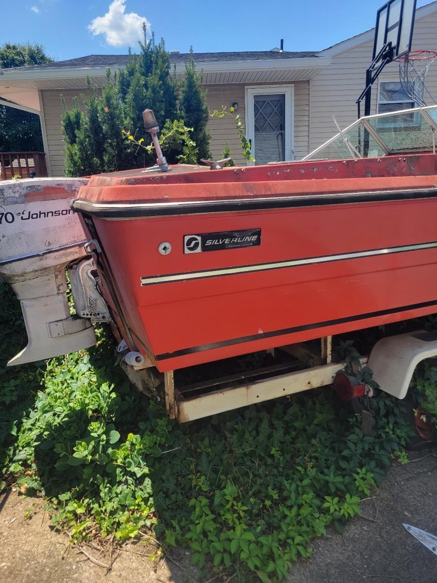 Silverline 17' Runabout Boat Outboard & Has Trailer 1972 for sale for ...