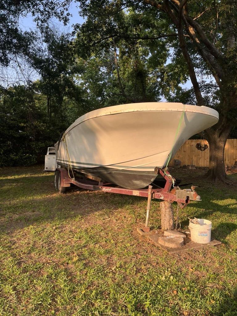 Dusky 23' Cuddy Cabin Inboard & Has Trailer 1990 for sale for $586 ...