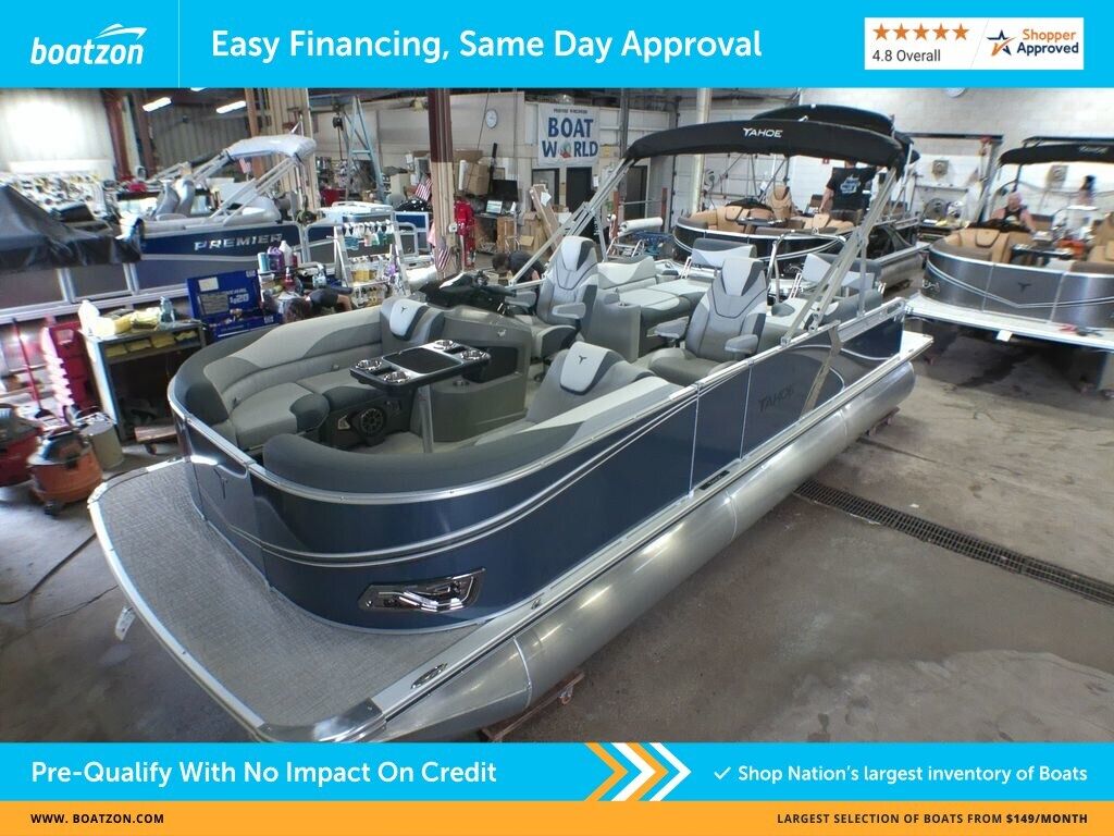 Tahoe Pontoons LTZ2385QuadLoungeShiftSSHonda4StrokeEFI EASY FINANCING