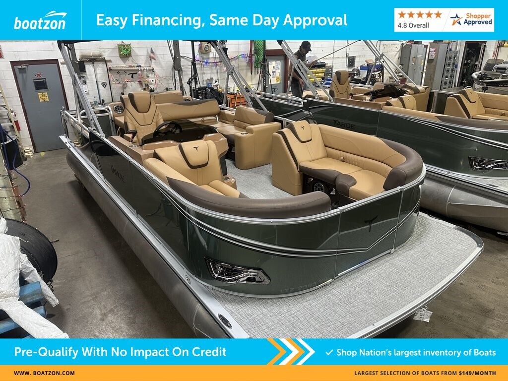 Tahoe Pontoons LTZ2385SwingbackVRLHonda4StrokeEFI EASY FINANCING