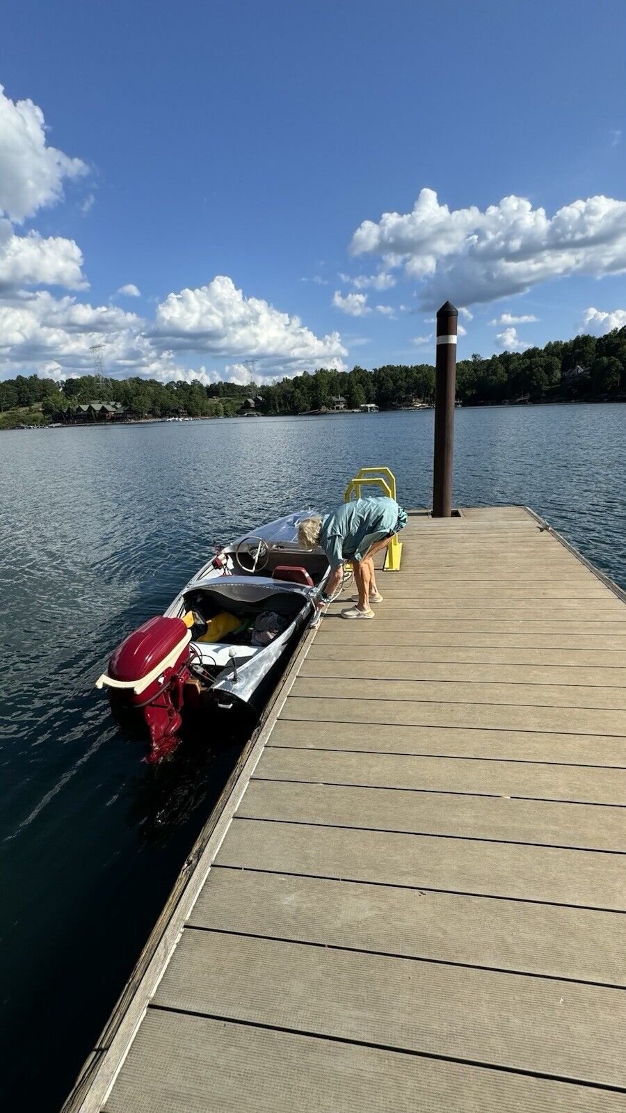 Feathercraft Runabout 12’ Boat With 1954 Johnson Seahorse 15hp Motor ...