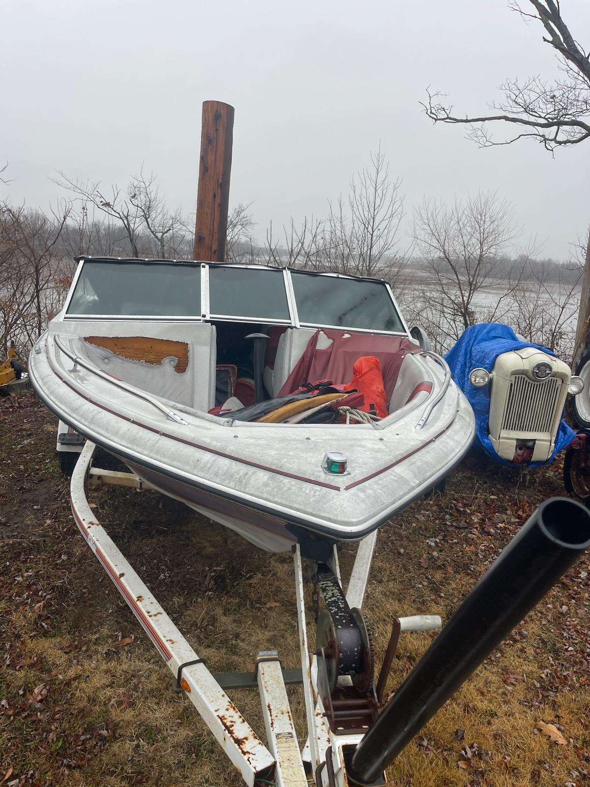 Sea Sprite 17' Runabout Boat Outboard & Has Trailer 1988 for sale for ...